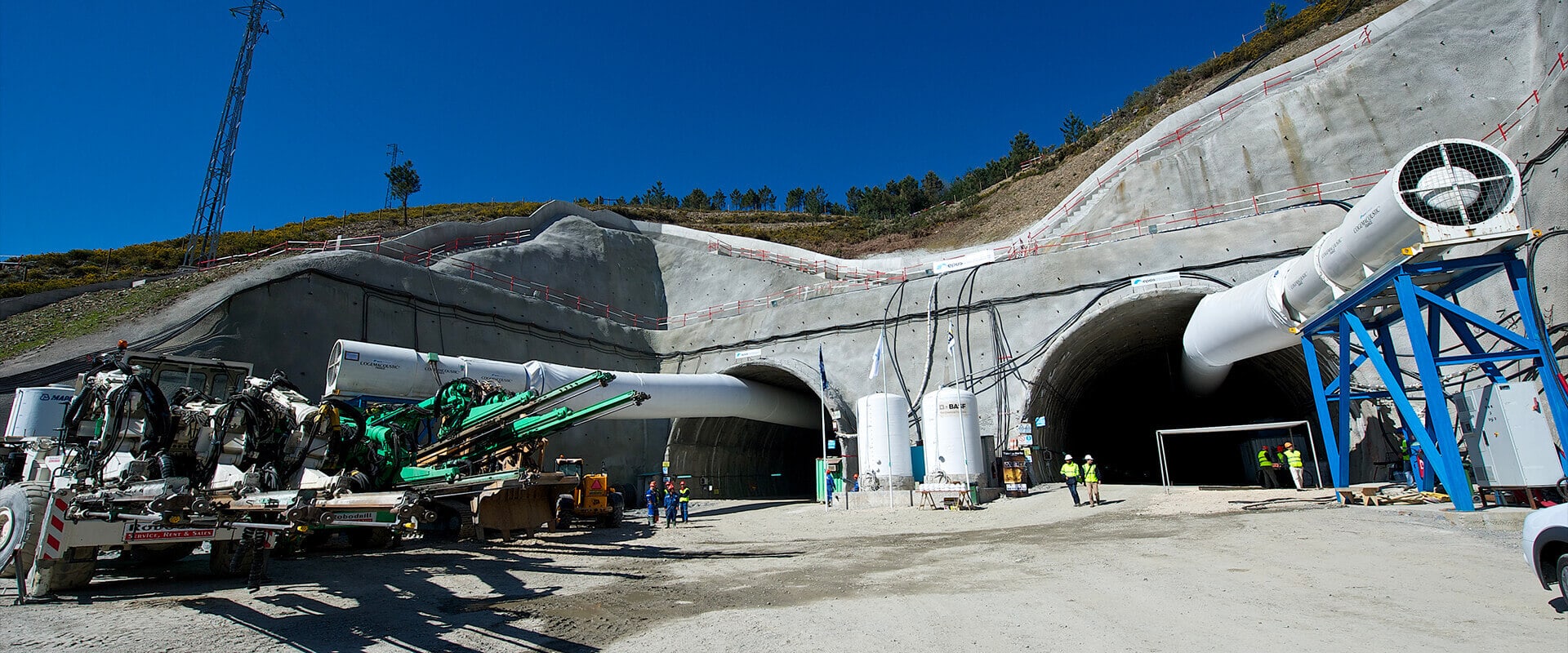 Marao tunnel (Portugal) ventilation Cogemacoustic